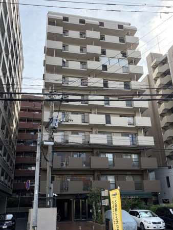 福岡市中央区薬院、中古マンションの外観画像です