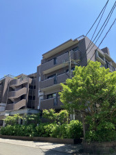福岡市中央区赤坂、中古マンションの外観画像です