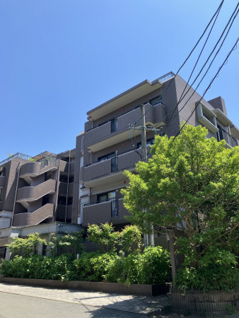 福岡市中央区赤坂、中古マンションの外観画像です