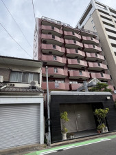 福岡市中央区薬院、中古マンションの外観画像です