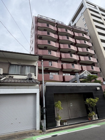 福岡市中央区薬院、中古マンションの外観画像です
