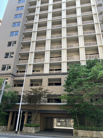 福岡市中央区平尾、中古マンションの外観画像です