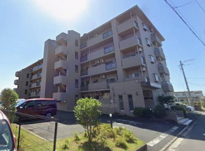 豊橋市弥生町、中古マンションの外観画像です
