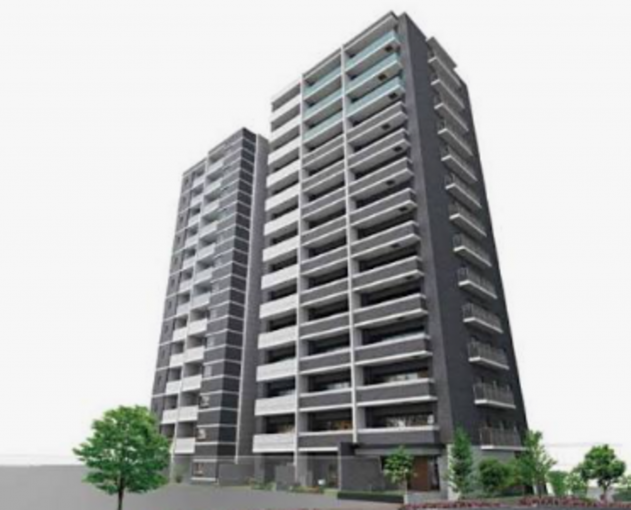 豊橋市花田町、中古マンションの外観画像です