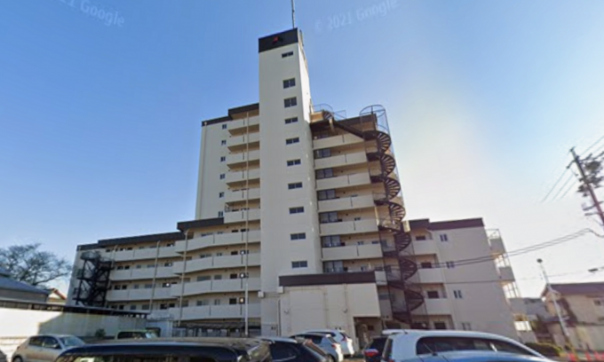 豊橋市北島町、中古マンションの外観画像です