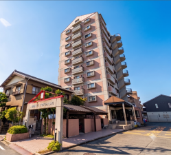 豊橋市羽根井町、中古マンションの外観画像です