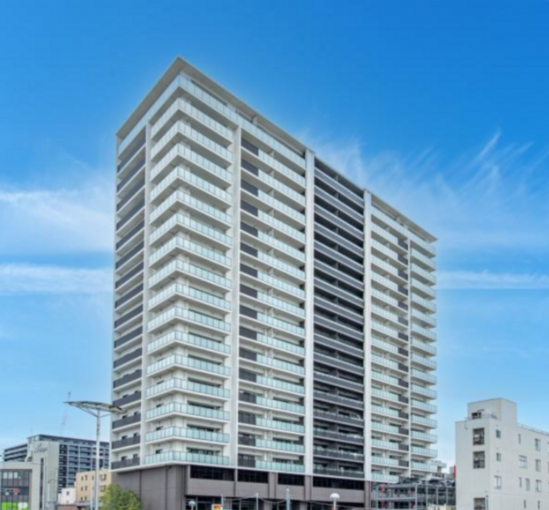 豊橋市白河町、中古マンションの外観画像です