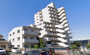 豊橋市東小池町、中古マンションの外観画像です