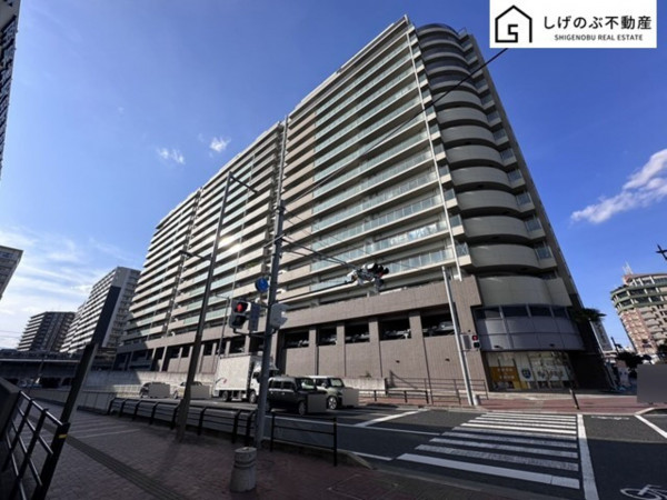 草津市野路、中古マンションの外観画像です