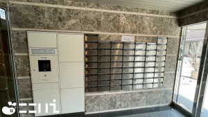 姫路市伊伝居、マンションのエントランス画像です