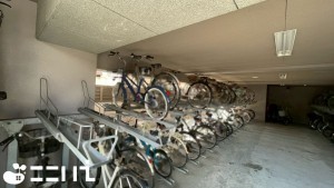 姫路市伊伝居、マンションの駐車場画像です