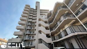 姫路市伊伝居、マンションの外観画像です