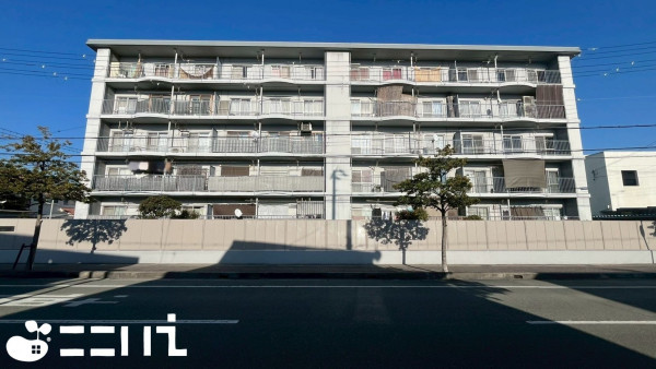 姫路市大津区天満、マンションの外観画像です